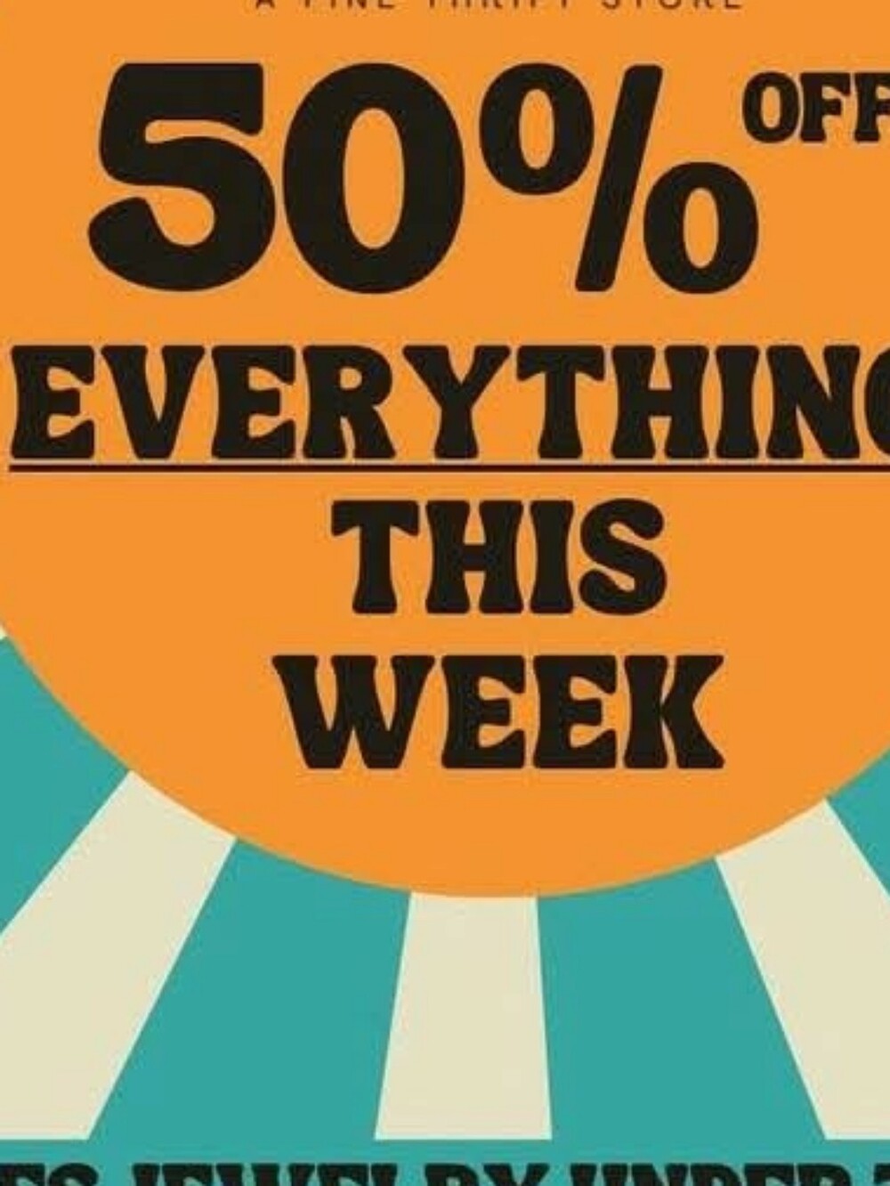 50% off everythinguntill Thanksgiving Day
